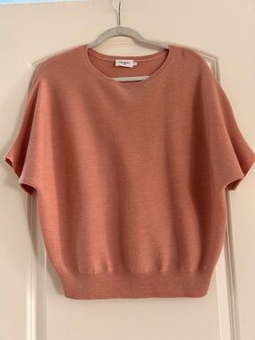NWOT The Reset R Label 100% Wool Essential Pullover Sweater. Dolman Sleeves. M